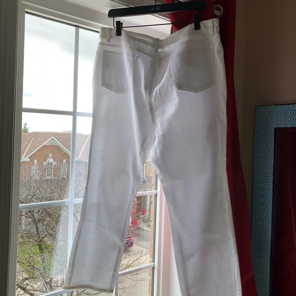 White denim pants women’s size 10-12 BNWOT - Picture 9 of 9